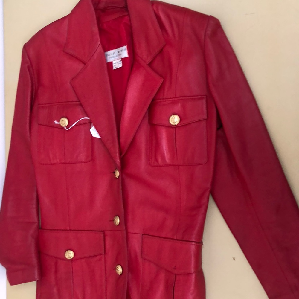 Women’s Lillie Rubin Leather Jacket